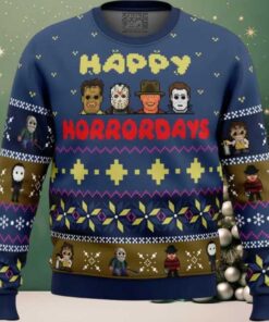 Happy Horrordays Halloween Ugly Christmas Sweater