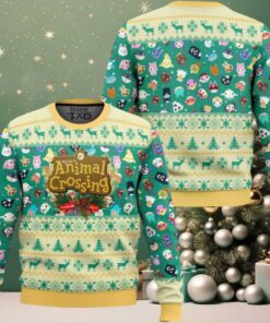 Happy Villagers Animal Crossing Ugly Christmas Sweater Happy Villagers Animal Crossing Ugly Christmas Sweater