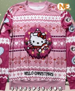 Hello Christmas Hello Kitty Christmas Ugly Sweater