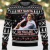 Santa Jaws Jaws Ugly Christmas Sweater