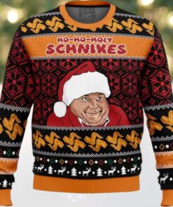 Ho Ho Holy Schnikes Tommy Boy Ugly Christmas Sweater