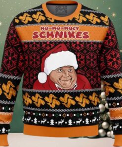 Ho Ho Holy Schnikes Tommy Boy Ugly Christmas Sweater