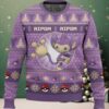 Hooktab Pokemon Gen 2 Azumarill Ugly Christmas Sweater