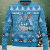 Hooktab Pokemon Gen 2 Corsola Ugly Christmas Sweater (1)