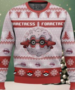 Hooktab Pokemon Gen 2 Forretress Ugly Christmas Sweater