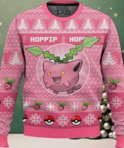 Hooktab Pokemon Gen 2 Hoppip Ugly Christmas Sweater