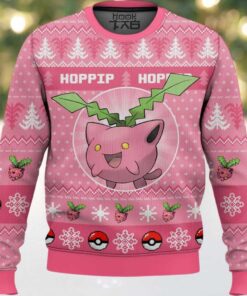 Hooktab Pokemon Gen 2 Hoppip Ugly Christmas Sweater