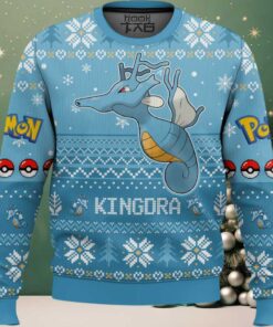 Hooktab Pokemon Gen 2 Kingdra Ugly Christmas Sweater