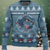 Hooktab Pokemon Gen 2 Octillery Ugly Christmas Sweater