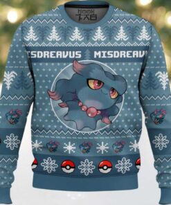 Hooktab Pokemon Gen 2 Misdreavus Ugly Christmas Sweater