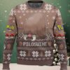Hooktab Pokemon Gen 2 Octillery Ugly Christmas Sweater