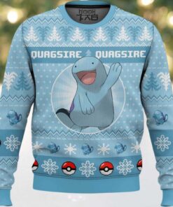 Hooktab Pokemon Gen 2 Quagsire Ugly Christmas Sweater
