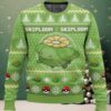 Hooktab Pokemon Gen 2 Skarmory Ugly Christmas Sweater