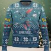 Hooktab Pokemon Gen 2 Slugma Ugly Christmas Sweater