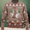 Hooktab Pokemon Gen 2 Sunflora Ugly Christmas Sweater