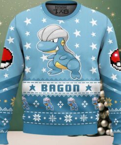 Hooktab Pokemon Gen 3 Bagon Ugly Christmas Sweater