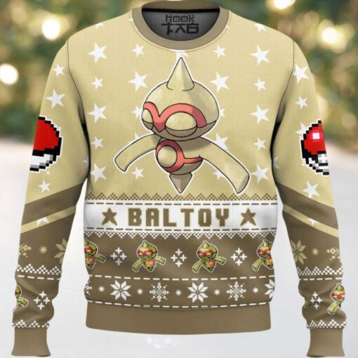 Hooktab Pokemon Gen 3 Baltoy Ugly Christmas Sweater
