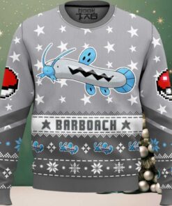 Hooktab Pokemon Gen 3 Barboach Ugly Christmas Sweater