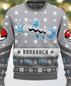 Hooktab Pokemon Gen 3 Barboach Ugly Christmas Sweater