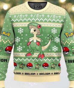 Hooktab Pokemon Gen 3 Breloom Ugly Christmas Sweater