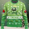 Hooktab Pokemon Gen 3 Breloom Ugly Christmas Sweater
