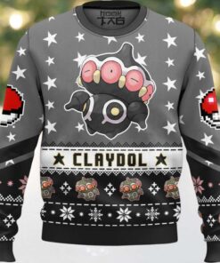 Hooktab Pokemon Gen 3 Claydol Ugly Christmas Sweater