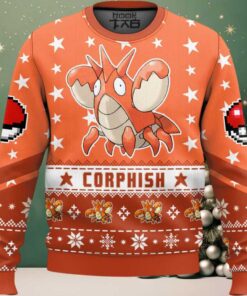 Hooktab Pokemon Gen 3 Corphish Ugly Christmas Sweater