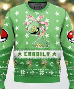 Hooktab Pokemon Gen 3 Cradily Ugly Christmas Sweater
