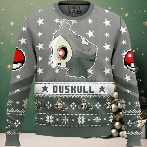 Hooktab Pokemon Gen 3 Duskull Ugly Christmas Sweater