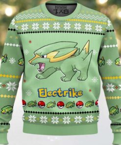 Hooktab Pokemon Gen 3 Electrike Ugly Christmas Sweater