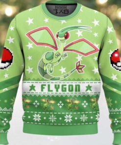 Hooktab Pokemon Gen 3 Flygon Ugly Christmas Sweater