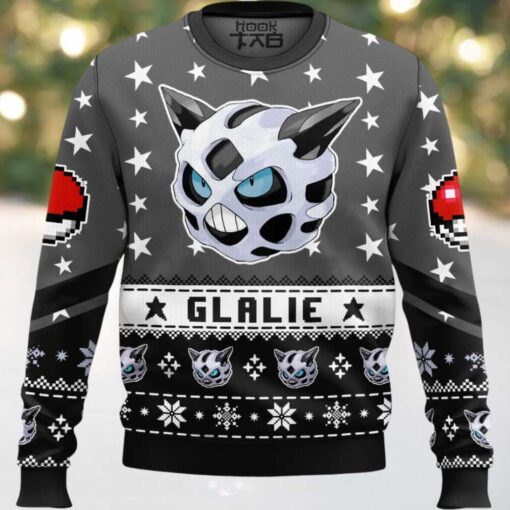 Hooktab Pokemon Gen 3 Glalie Ugly Christmas Sweater