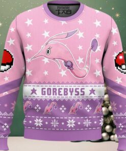 Hooktab Pokemon Gen 3 Gorebyss Ugly Christmas Sweater