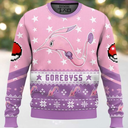 Hooktab Pokemon Gen 3 Gorebyss Ugly Christmas Sweater