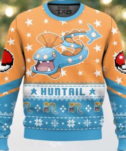 Hooktab Pokemon Gen 3 Huntail Ugly Christmas Sweater