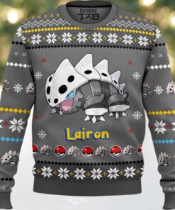 Hooktab Pokemon Gen 3 Lairon Ugly Christmas Sweater