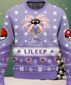 Hooktab Pokemon Gen 3 Lileep Ugly Christmas Sweater