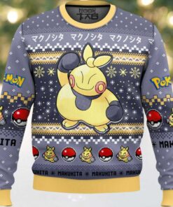 Hooktab Pokemon Gen 3 Makuhita Ugly Christmas Sweater