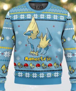 Hooktab Pokemon Gen 3 Manectric Ugly Christmas Sweater