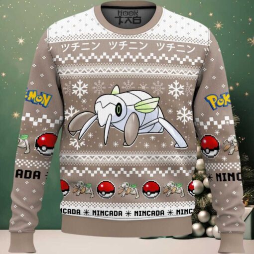 Hooktab Pokemon Gen 3 Nincada Ugly Christmas Sweater