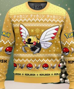 Hooktab Pokemon Gen 3 Ninjask Ugly Christmas Sweater