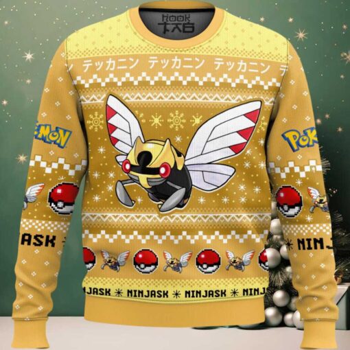 Hooktab Pokemon Gen 3 Ninjask Ugly Christmas Sweater