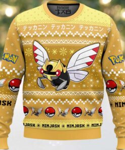 Hooktab Pokemon Gen 3 Ninjask Ugly Christmas Sweater