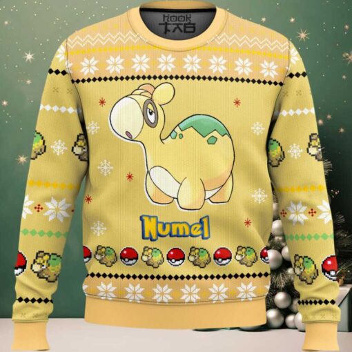 Hooktab Pokemon Gen 3 Numel Ugly Christmas Sweater