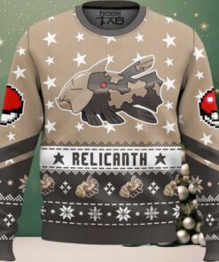 Hooktab Pokemon Gen 3 Relicanth Ugly Christmas Sweater