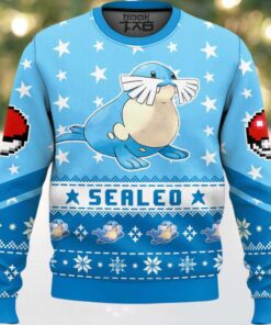 Hooktab Pokemon Gen 3 Sealeo Ugly Christmas Sweater