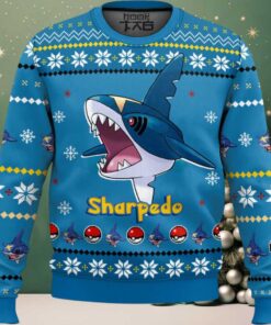 Hooktab Pokemon Gen 3 Sharpedo Ugly Christmas Sweater
