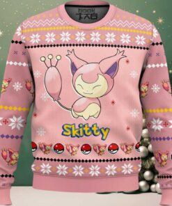 Hooktab Pokemon Gen 3 Skitty Ugly Christmas Sweater