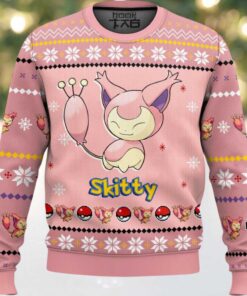Hooktab Pokemon Gen 3 Skitty Ugly Christmas Sweater
