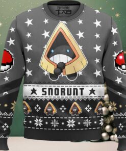 Hooktab Pokemon Gen 3 Snorunt Ugly Christmas Sweater